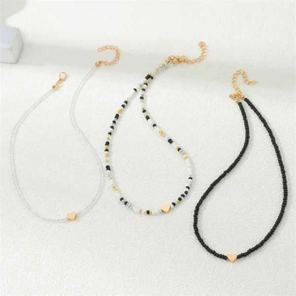Ethereal Heart™ Bohemian Beaded Necklace - Image 3