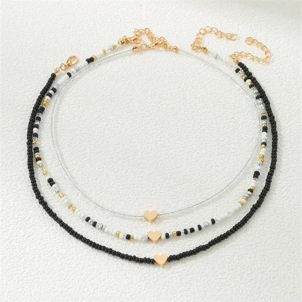 Ethereal Heart™ Bohemian Beaded Necklace - Image 2