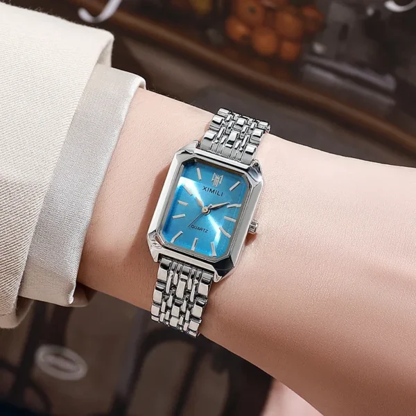 LumeX Elegance™ – Sleek Tungsten Steel Quartz Watch - Image 3