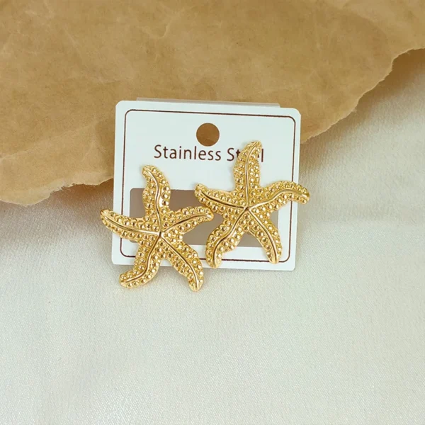 Aurora Luxe™ – Timeless Stainless Steel Stud Earrings