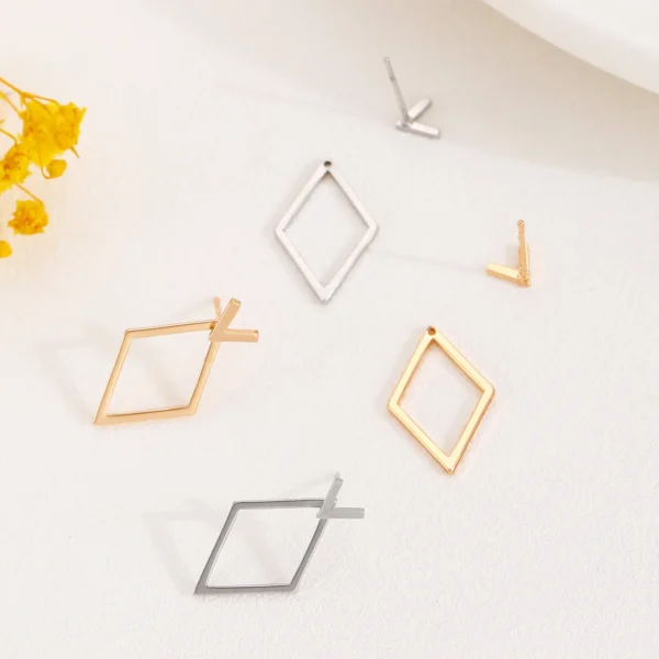 Aurora Clip™ – Chic & Versatile Geometric Clip-On Earrings - Image 5