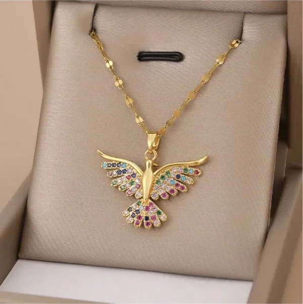 Celeste Glow™ – Radiant Cubic Zirconia Pendant Necklace