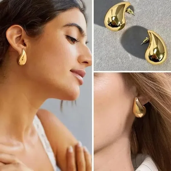 Solara Boho™ – Chic Geometric Drop Earrings - Image 4