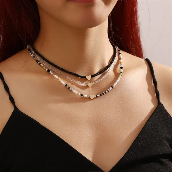 Ethereal Heart™ Bohemian Beaded Necklace
