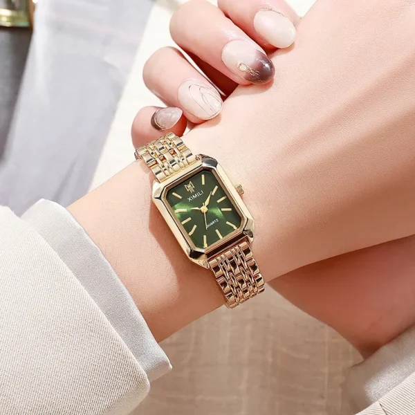 LumeX Elegance™ – Sleek Tungsten Steel Quartz Watch - Image 4