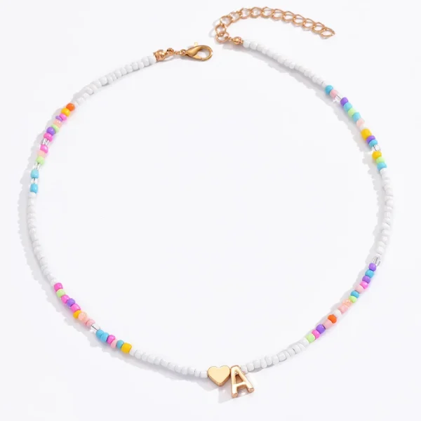 Etherea LoveCharm™ – Heart Pendant Beaded Necklace - Image 6