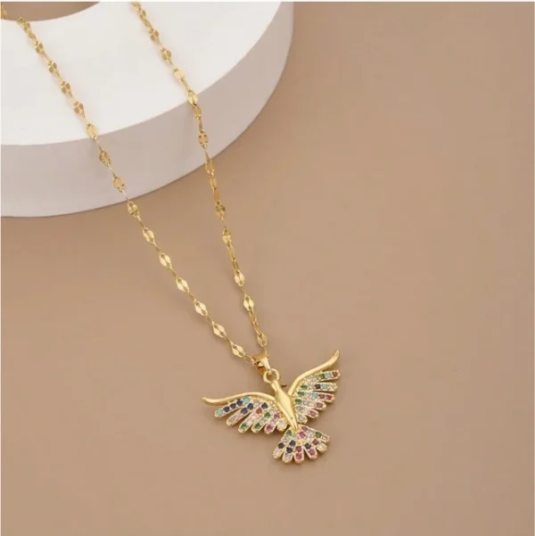 Celeste Glow™ – Radiant Cubic Zirconia Pendant Necklace - Image 2