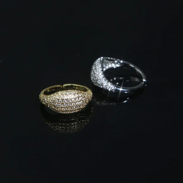 Celeste Glow™ – Elegant Zirconia Open Ring - Image 4