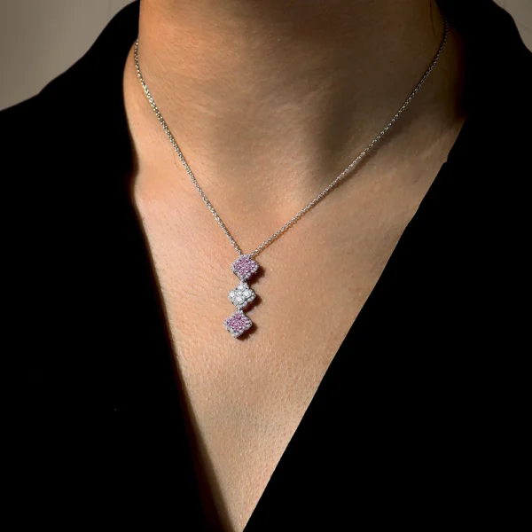 EternaLuxe™ 925 Sterling Silver Moissanite Pendant Necklace - Image 5